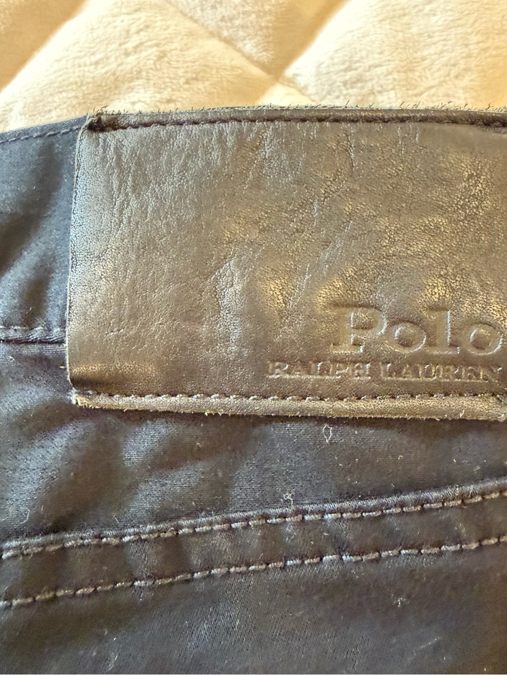 Polo Ralph Lauren Men’s Black 5-Pocket Stretch Straight Pants 38x32